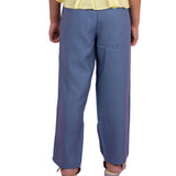 Blue Twill Pant For Girls