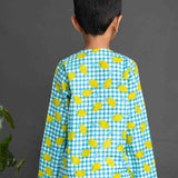 Checks & Lemons Boys Kurta Shirt