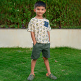 Olive Green Boy Shorts