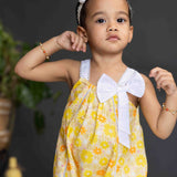 Cute Yellow romper for baby girls