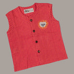 Cotton Jabla with sun embroidery