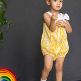 Cute Yellow romper for baby girls
