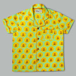 Lion Shorts Pajama Set for Boys - littlellama.in