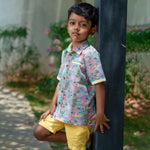 Palm Tree Printed Shirt for Boys - littlellama.in