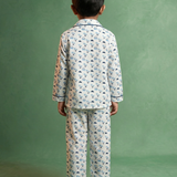 White Palm Tree unisex pajamas