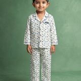White Palm Tree unisex pajamas