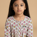Rayon Sun printed girls pajamas