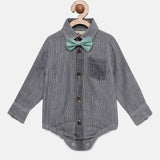 Soft Striped shirt with mouse shorts for Baby Boys