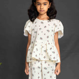 Cherries Gauze Cotton Coord Set