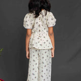 Cherries Gauze Cotton Coord Set