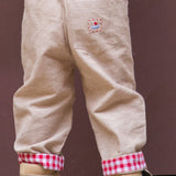 Red Checks Shirt and Aloha Linen Pant