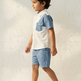 coord set with shorts for boys