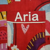 Red rainbows Pajama set girls