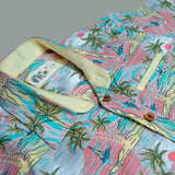 Palm Tree Printed Shirt for Boys - littlellama.in